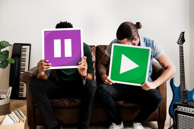 A split-screen image comparing the user interfaces of two popular streaming services (e.g., Netflix and Hulu) side-by-side, with arrows pointing to the section where users can sign up for a free trial. The image should emphasize the ease of access to free trial options.