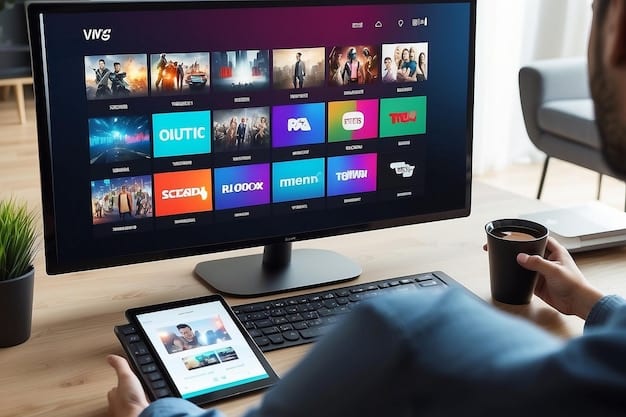 Screenshots of the settings menus from three popular streaming services (Netflix, Amazon Prime Video, Disney+), each highlighting the video quality settings, with arrows pointing to the options for 