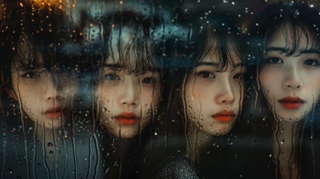 A collage of screenshots from various popular K-dramas, each representing a different genre (romance, historical, thriller). The screenshots showcase emotional moments and cliffhangers, illustrating the diverse range of storytelling in K-dramas.