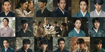 Diverse K-drama genres collage for new fans