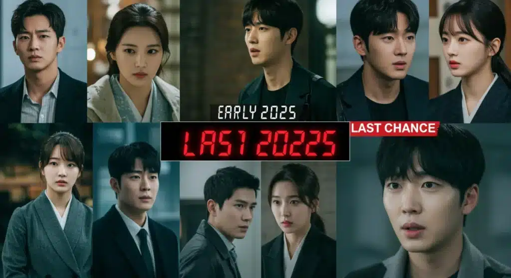 Time-Sensitive: 6 K-Dramas Ending in Early 2025 – Don’t Miss These Final Episodes in the US