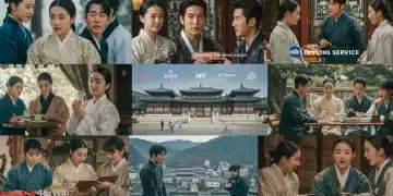 Diverse K-drama scenes, symbolizing niche streaming content for US fans.