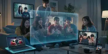 Future-Proof K-Drama Streaming: Device Compatibility Guide People enjoying K-Drama on various future-ready streaming devices