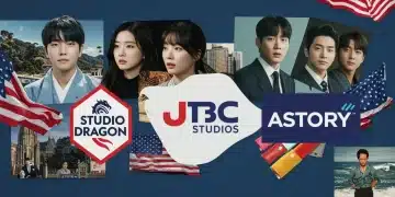 Comparison of top K-drama production houses' 2025 US release strategies