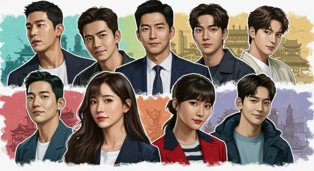 Exclusive: 8 New K-Drama Actors Set to Debut in US Series by Fall