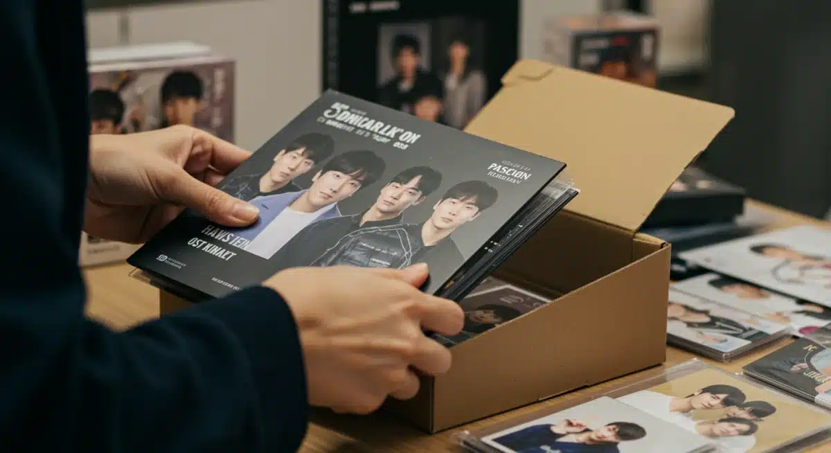 Collector unboxing exclusive K-Drama OST pre-sale album