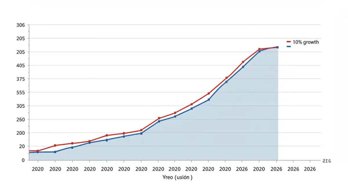 Graph illustrating the growth of K-Drama OSTs on US independent music charts.
