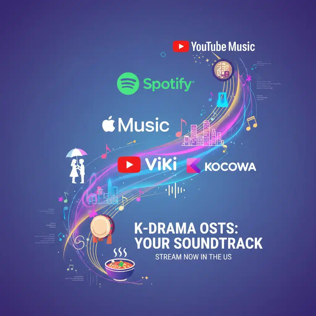 2026 K-Drama OST Streaming: Best Platforms for US Listeners