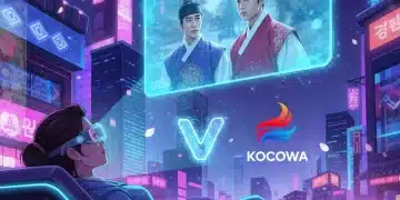 Futuristic K-Drama streaming experience on Viki and Kocowa in 2026