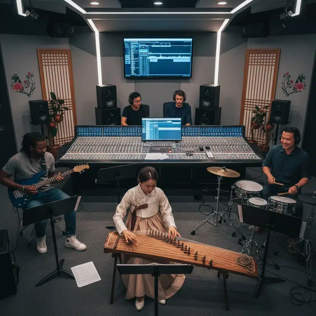 International collaboration K-Drama OST production